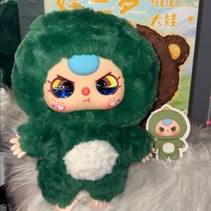 BABY THREE 400% Charming DINOSAUR  Costume Plush Toy special liquid eyes